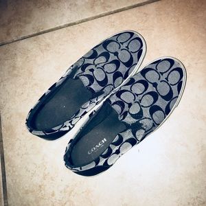 Coach slip ons